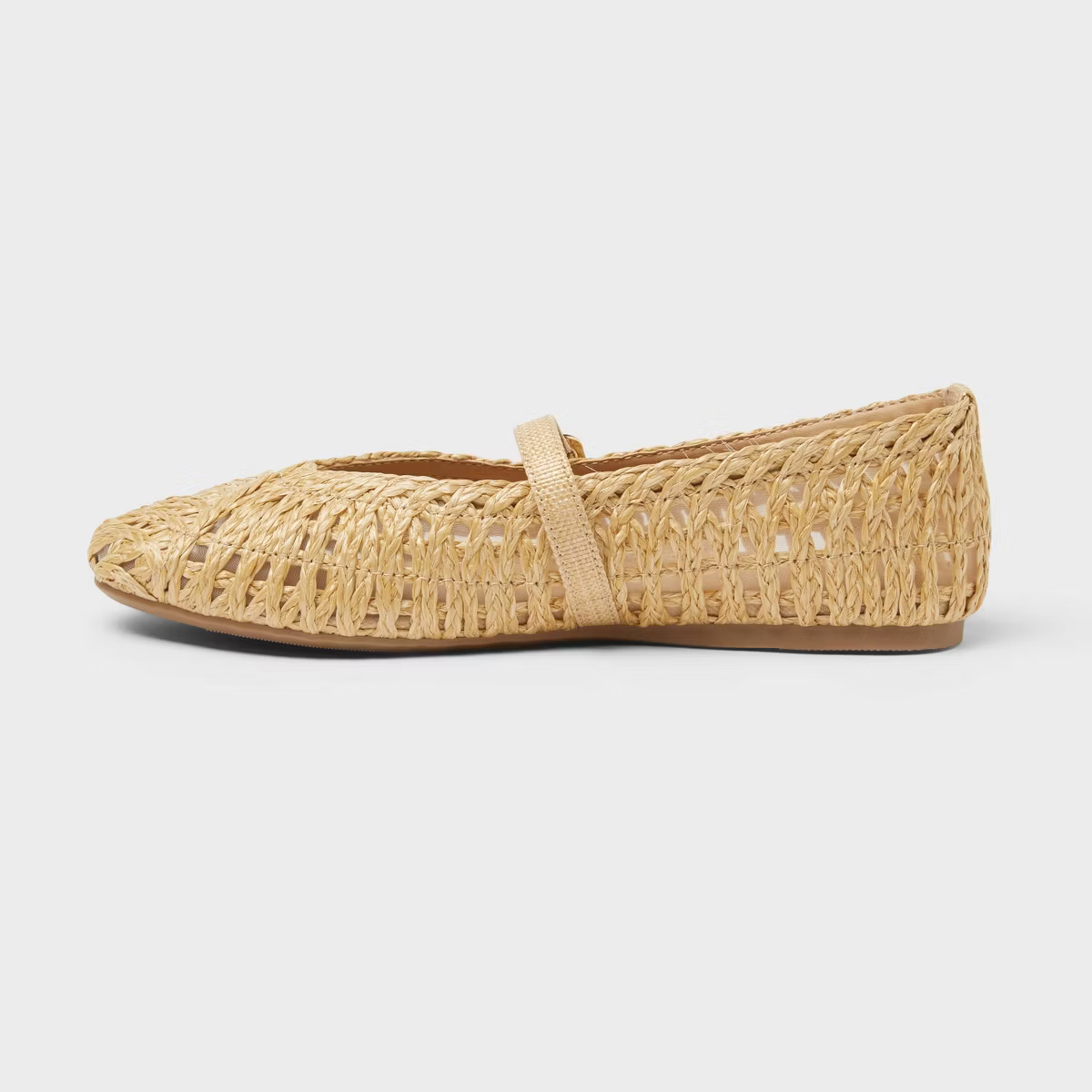Women’s Myla Flats with Memory Foam Insole - A New Day™ Beige | Target