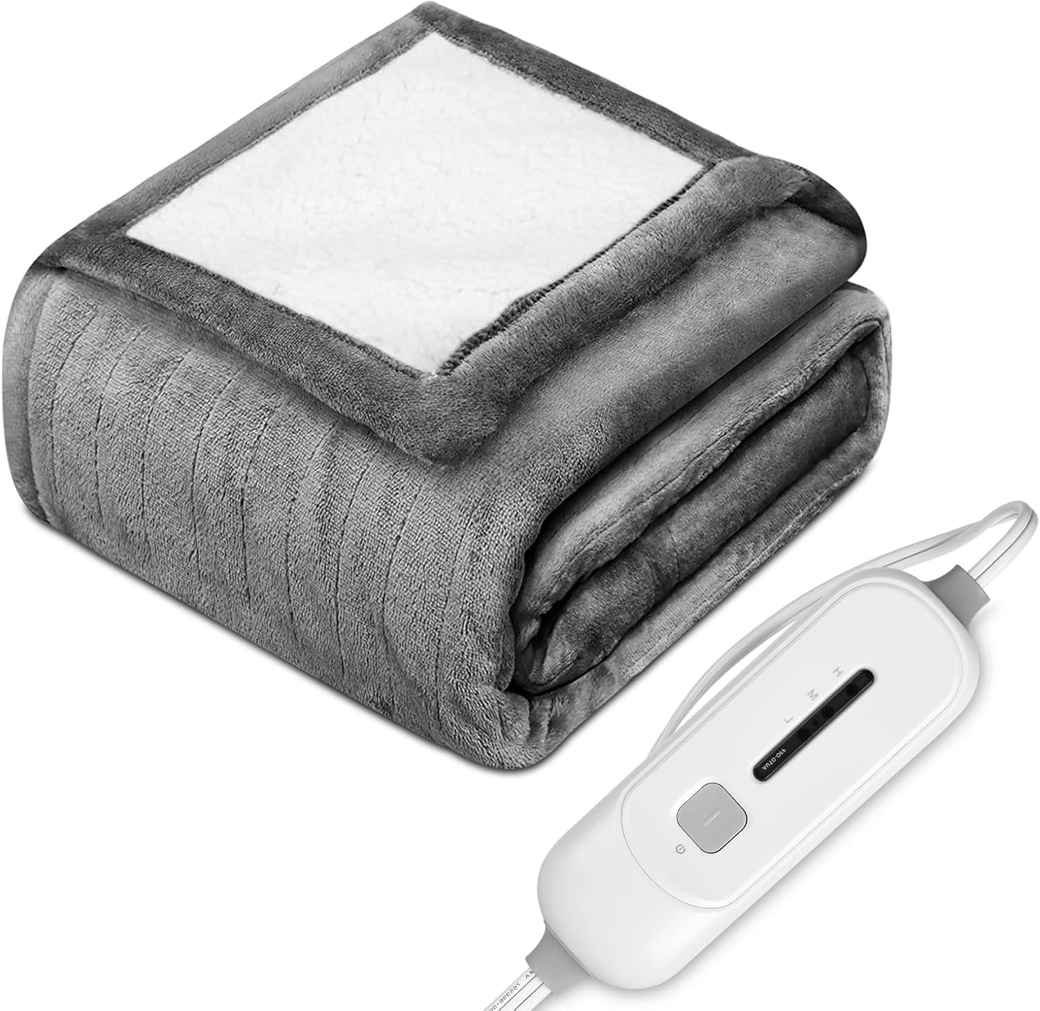Electric Heated Blanket Bed Throw, Reversible with 3 Heat and Settings, Fast Heating, with Overhe... | Amazon (CA)