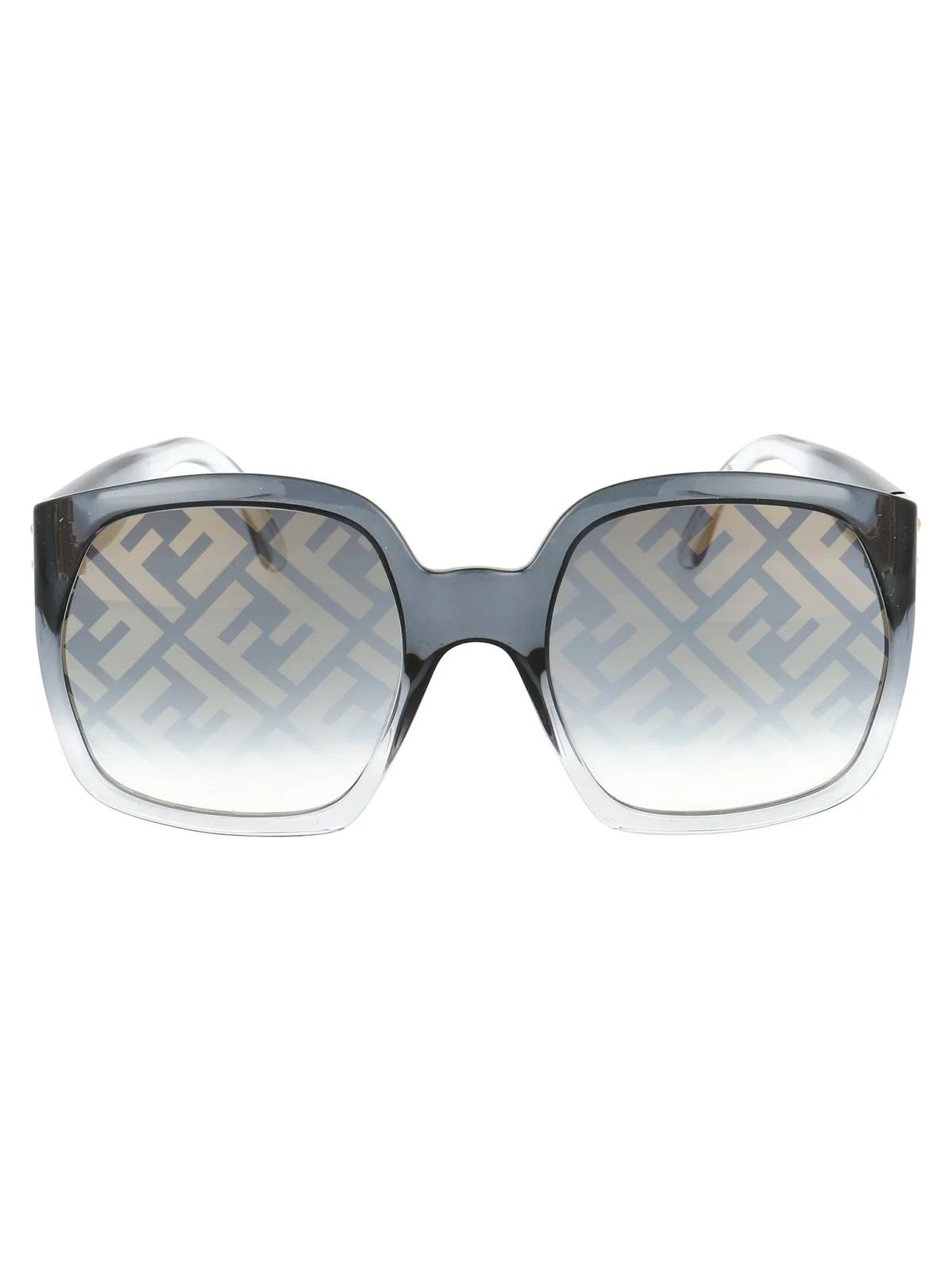Fendi Eyewear Oversized Square Frame Sunglasses | Cettire Global