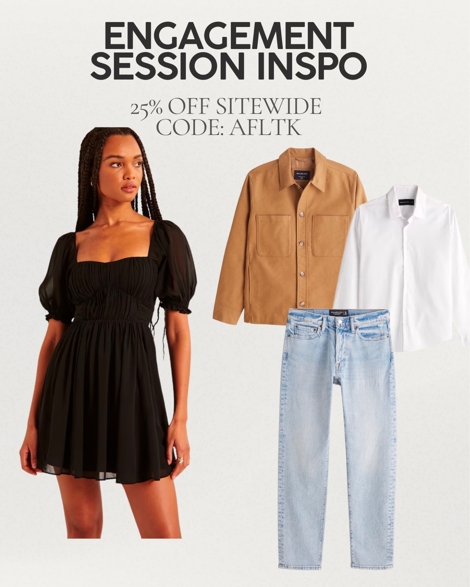LTK + AF sale! 25% sitewide, engagement photo outfit inspo 💕 

#LTKsalealert #LTKwedding #LTKSale