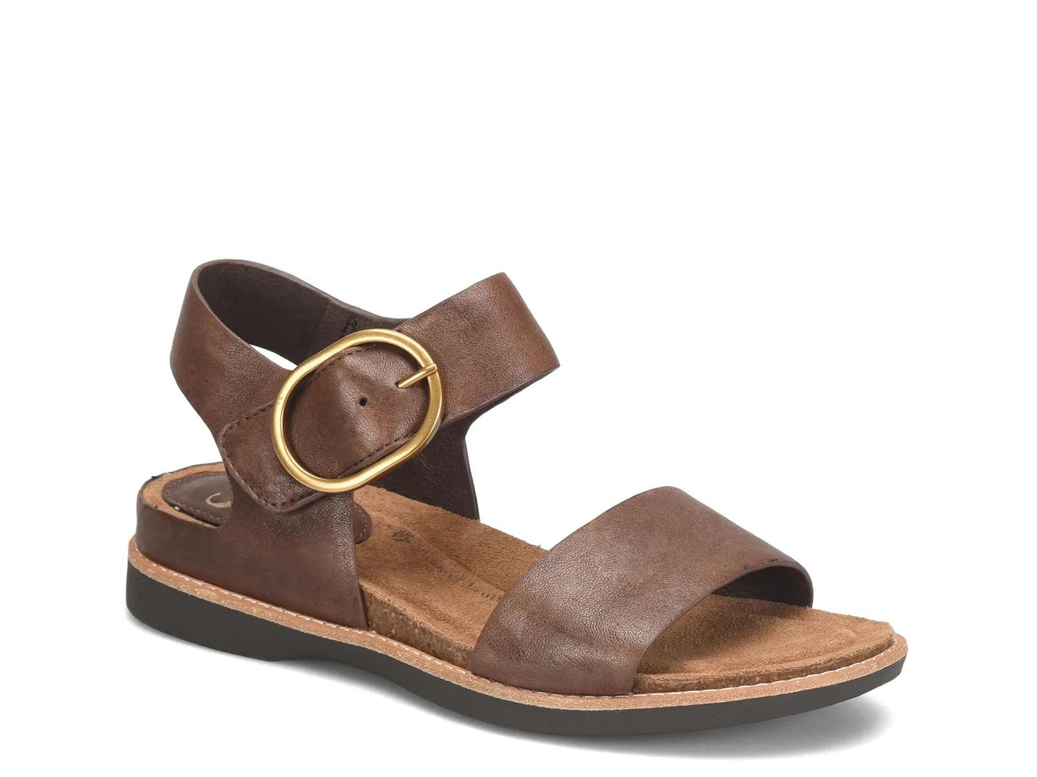 Sofft Bali Sandal | Women's | Brown Leather | Size 9.5 | Sandals | DSW