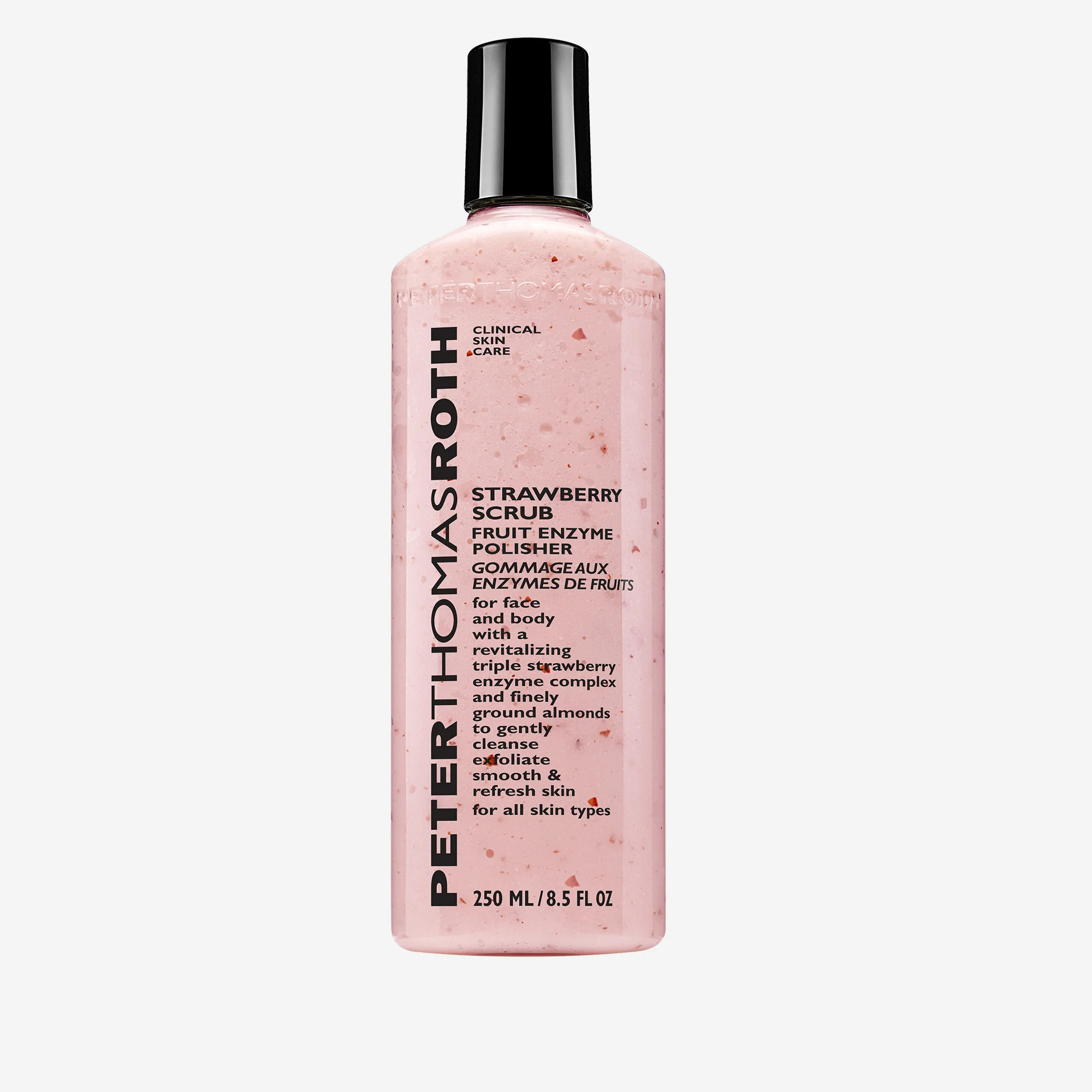Strawberry Scrub Fruit Enzyme Polisher|250 ml / 8.5 fl oz | Peter Thomas Roth Labs