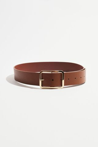 Rounded Square Buckle Belt | Dynamite Clothing