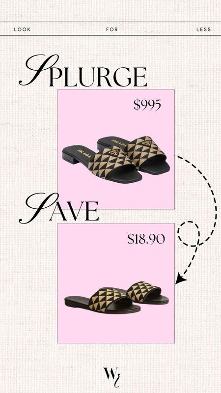 Splurge vs. save Prada sandals! 
Under $20 Prada inspired sandals  

#LTKFindsUnder50 #LTKTravel #LTKShoeCrush