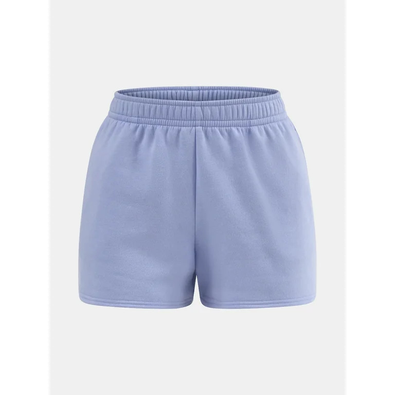 No Boundaries Fleece Shorts, 3" Inseam, Women's | Walmart (US)