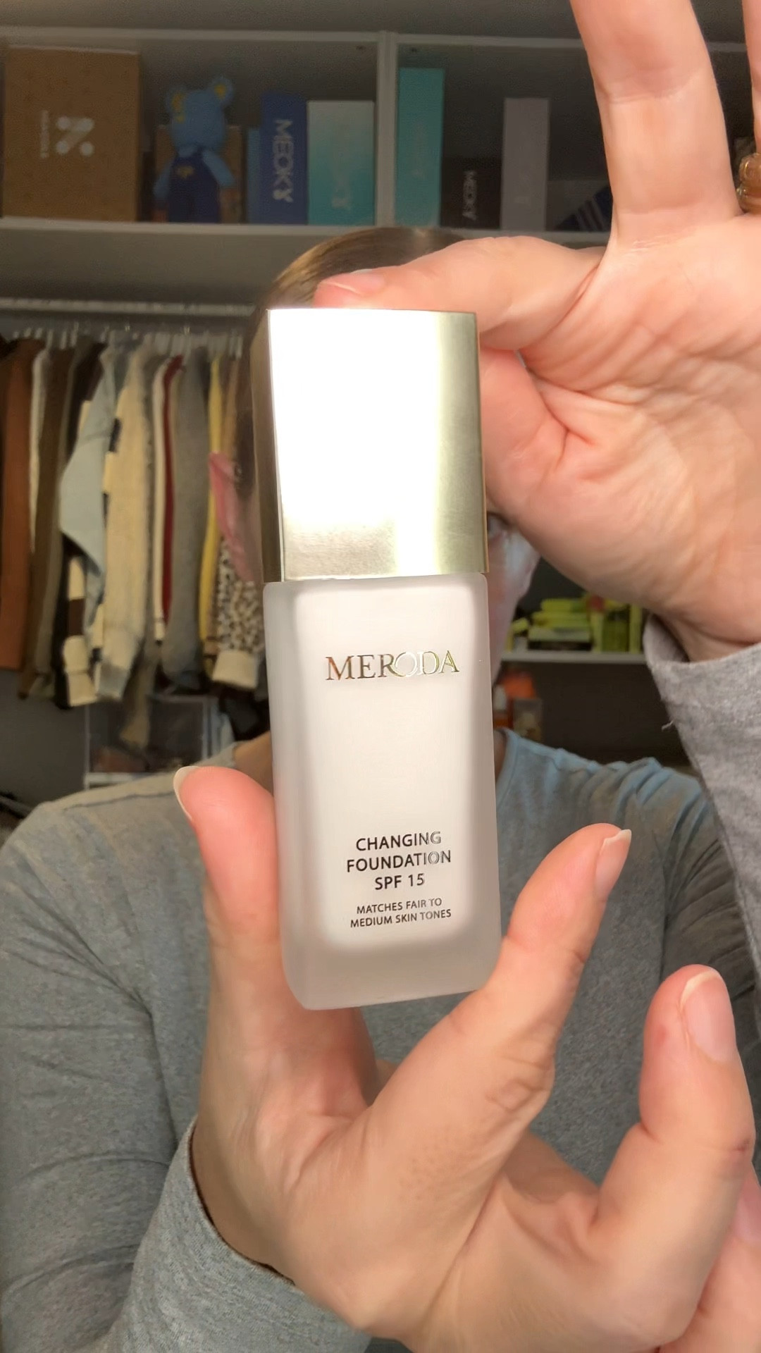 Trying the Meroda colour changing foundation 

#LTKuk #LTKbeauty