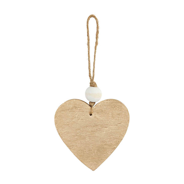 Gold Heart Ornament | Mud Pie