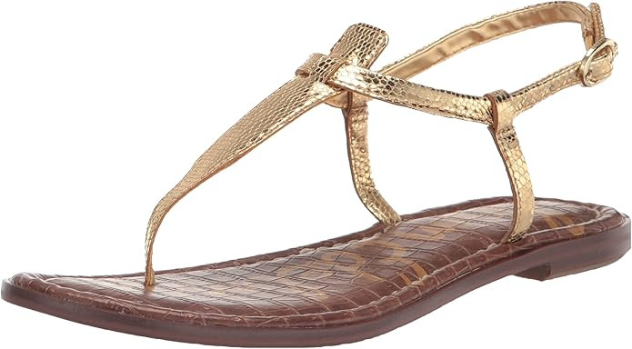 Sam Edelman Womens Gigi Signet Thong Sandal | Amazon (US)