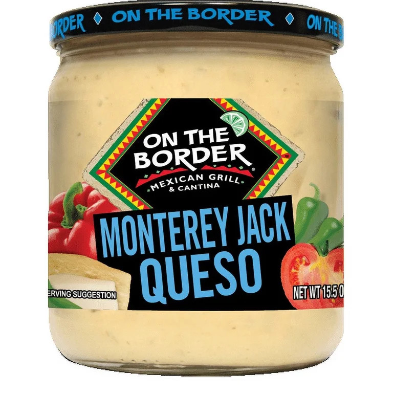 On The Border Mexican Grill & Cantina Monterey Jack Queso, 15.5 oz | Walmart (US)