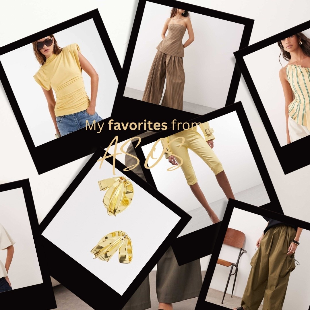 ASOS is one of my go tos when I’m looking for something fun, edgy and classic. You can literally find every style, size and genre here! 
Here are a few of my favorites that are NEW at ASOS. 
