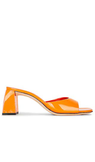 Romy Mule in Orange | Revolve Clothing (Global)