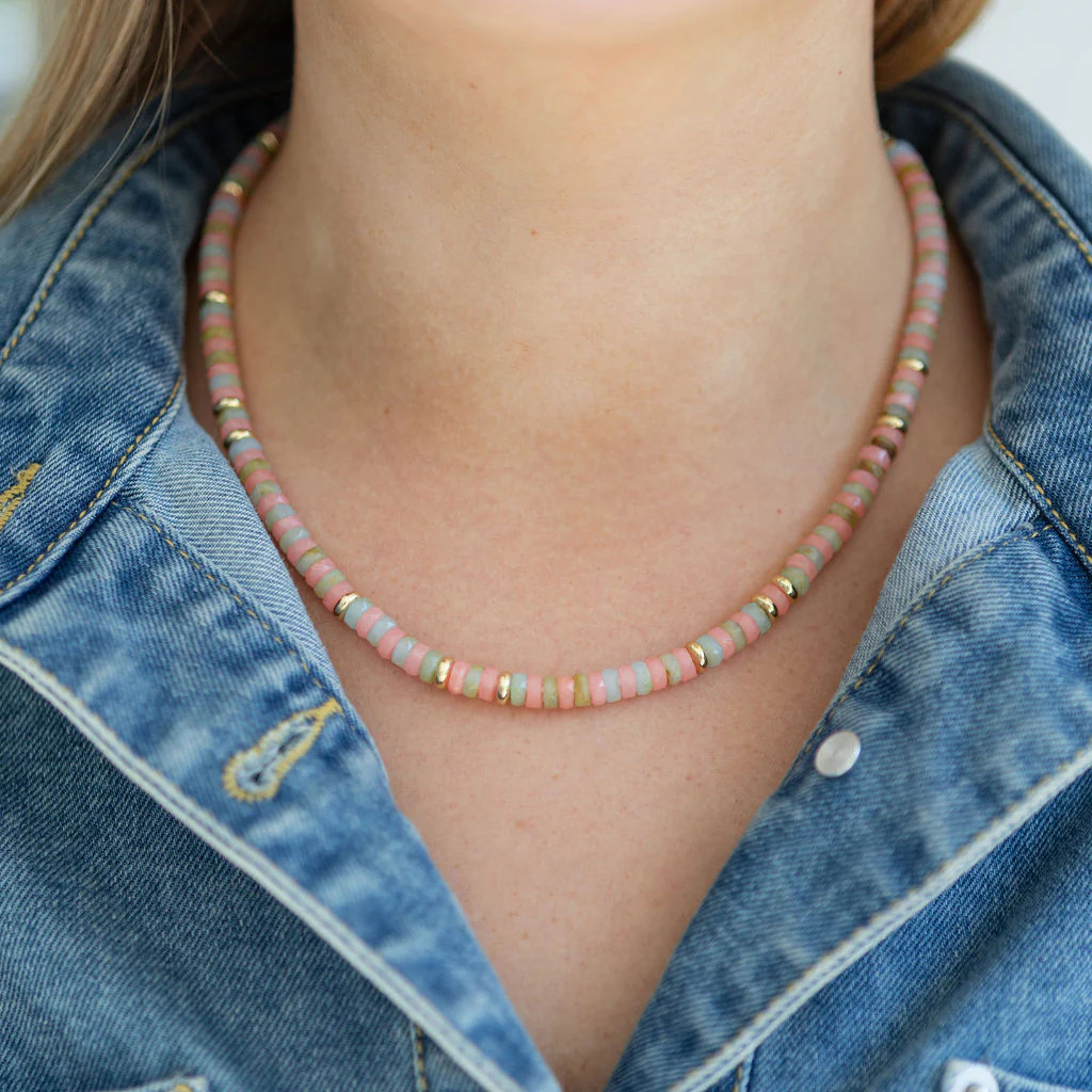 Candy Tart Necklace | Candy Tart Bead Necklace | Erin McDermott Jewelry