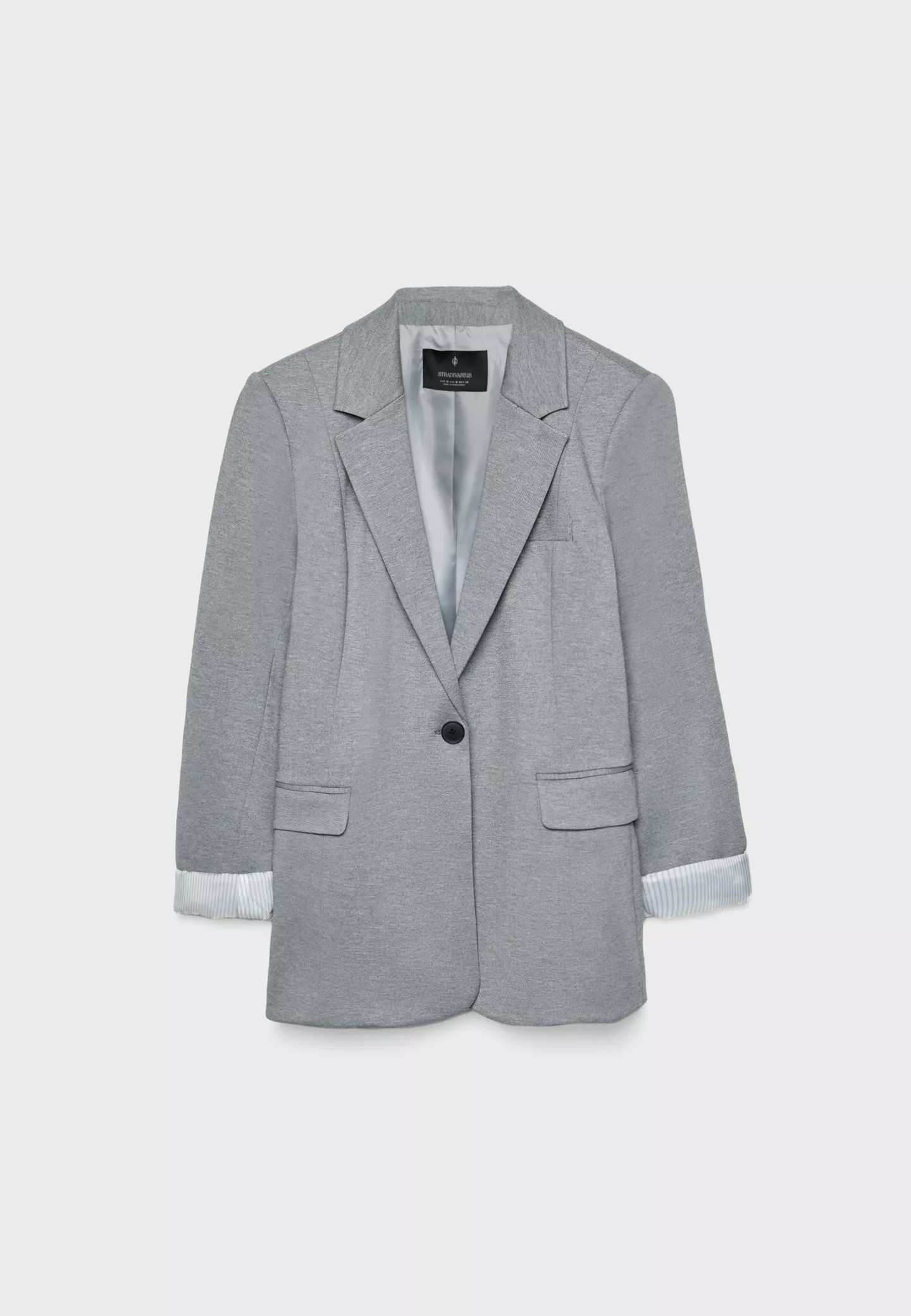Slim fit blazer - Women's Blazers | Stradivarius United Kingdom | Stradivarius (UK)