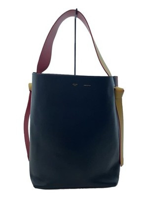CELINE Phoebe Philo Era Twisted Cabas Leder Tasche Schultertasche Navy Braun ...  | eBay.de | eBay DE