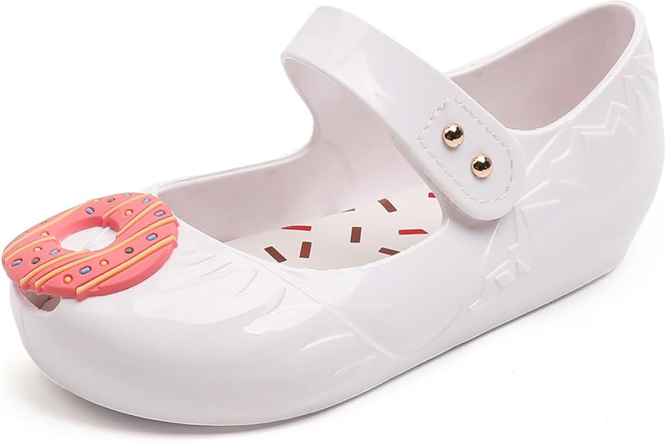 GUGUYeah Girls Dress Jelly Shoes Toddler Cosplay Jellies Sandals Princess Mary Jane Flats | Amazon (US)