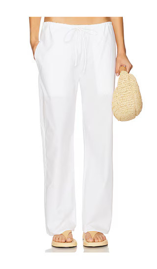 CLYQUE Kira Pant in White. - size L | Revolve Clothing (Global)