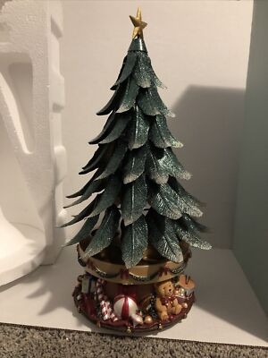 Partylite Glowing Tree Musical Christmas Tea Light Candle Holder P7920 - Retired | eBay US