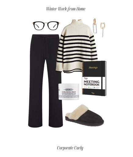WFH but make it luxe—cozy turtleneck, comfy pants, and the softest slippers. Productivity meets plush. 

winter work from home outfit, oversized turtleneck sweater, cozy WFH look, ribbed waistband pants, mule slippers, Chesney slipper, comfy home outfit, relaxed winter style, casual workday outfit, LTK cozy home style

#LTKWorkwear #LTKStyleTip #LTKHome