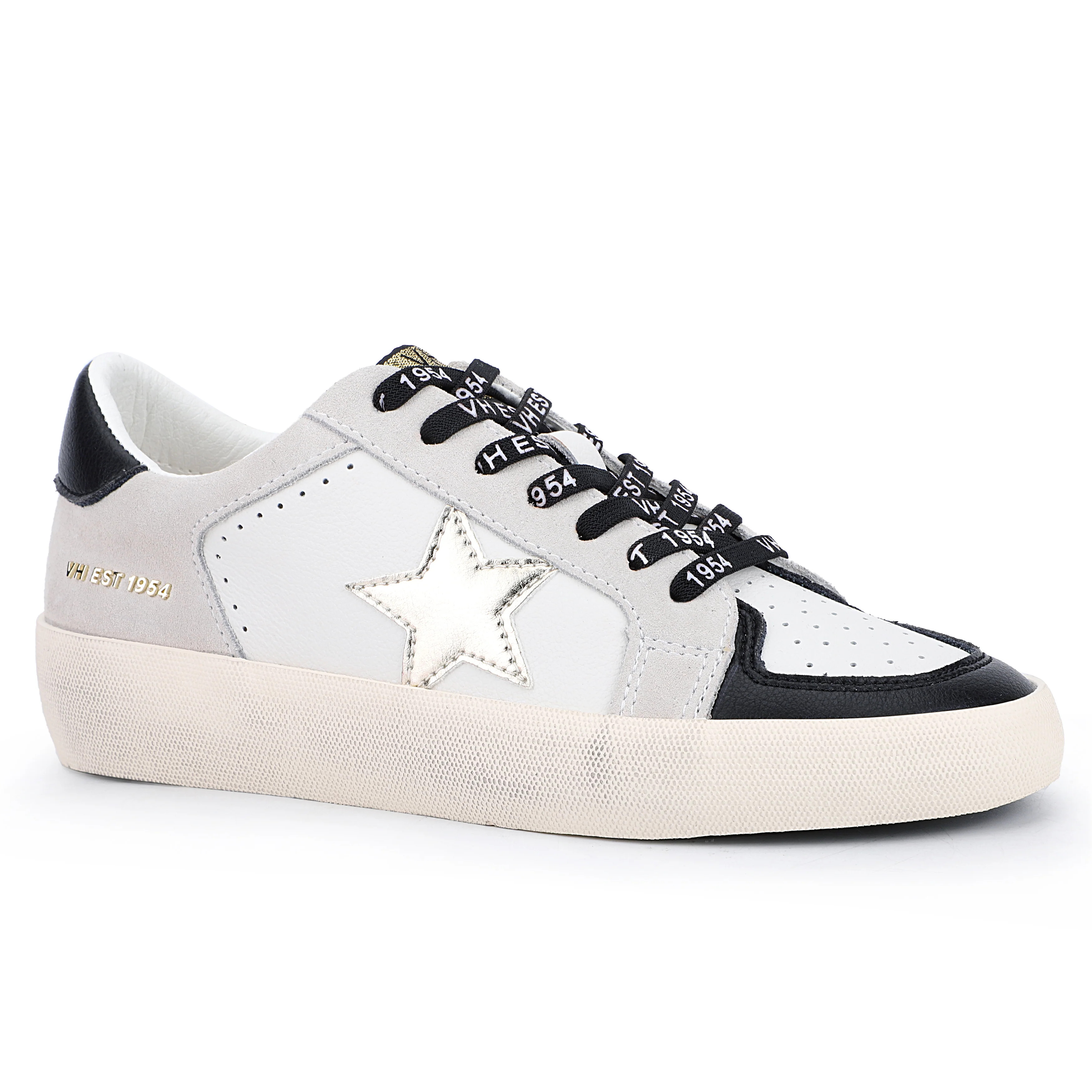 Oaklee - White/ Black/ Grey | Vintage Havana