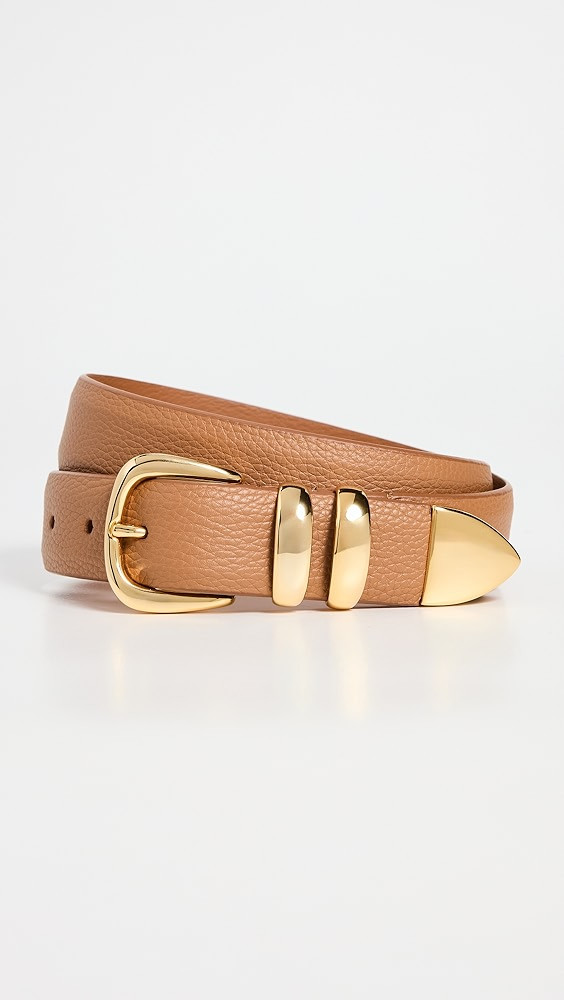 Anderson's Narrow Calf Leather Double Fastener Belt | Shopbop | Shopbop