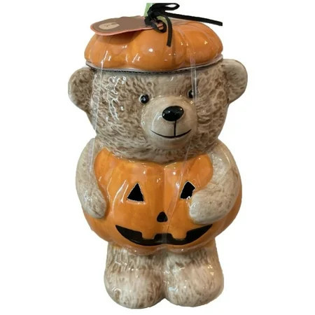 2025 New Halloween Creepy Critters Pumpkin Bear Cookie Jar – 12 Inch Halloween Fall Decoration Teddy Bear Pumpkin Candy Jar – Cute Gifts New Brand in Packaging | Walmart (US)