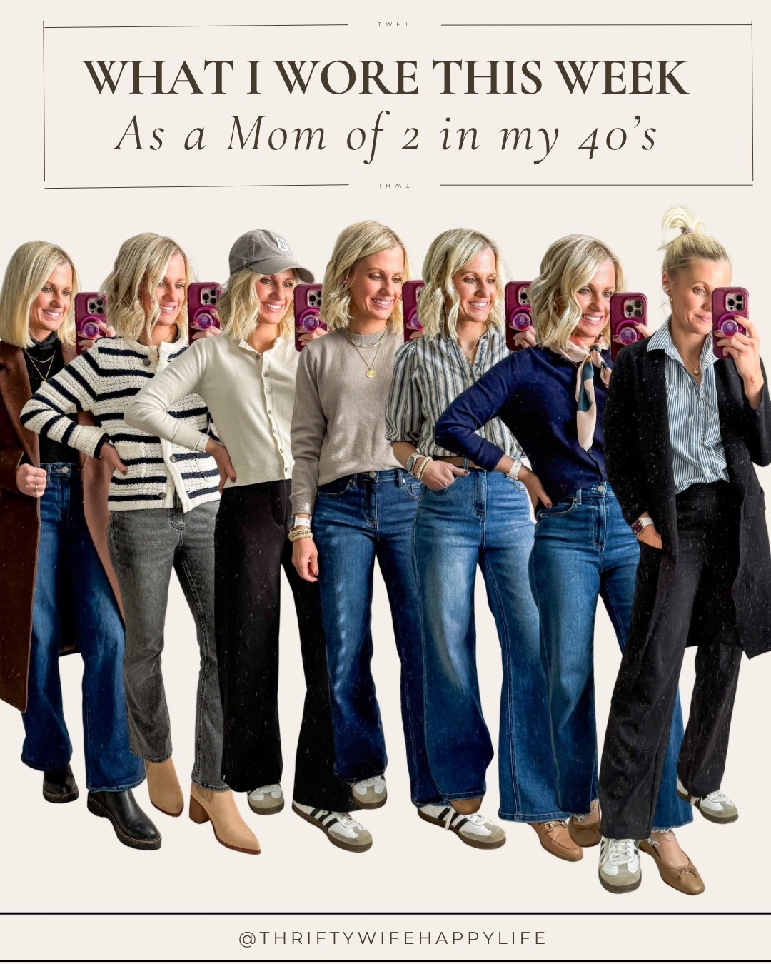 Outfits I wore this week as a mom of 2 in my 40’s! 
Over 40 Style || ootd || early spring outfits || outfit ideas

#LTKPetite #LTKOver40 #LTKootd