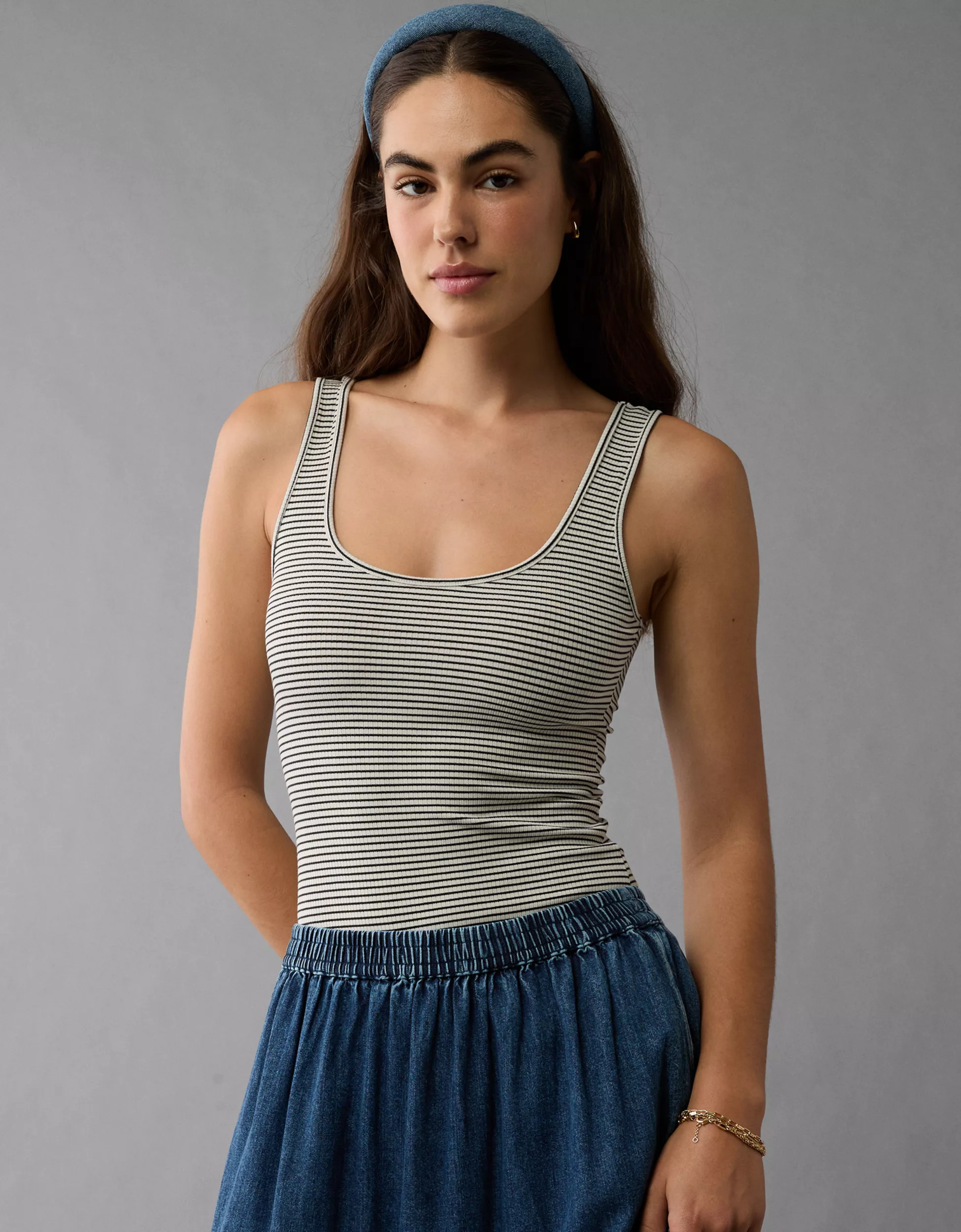AE Scoop Neck Bodysuit | American Eagle Outfitters (US & CA)