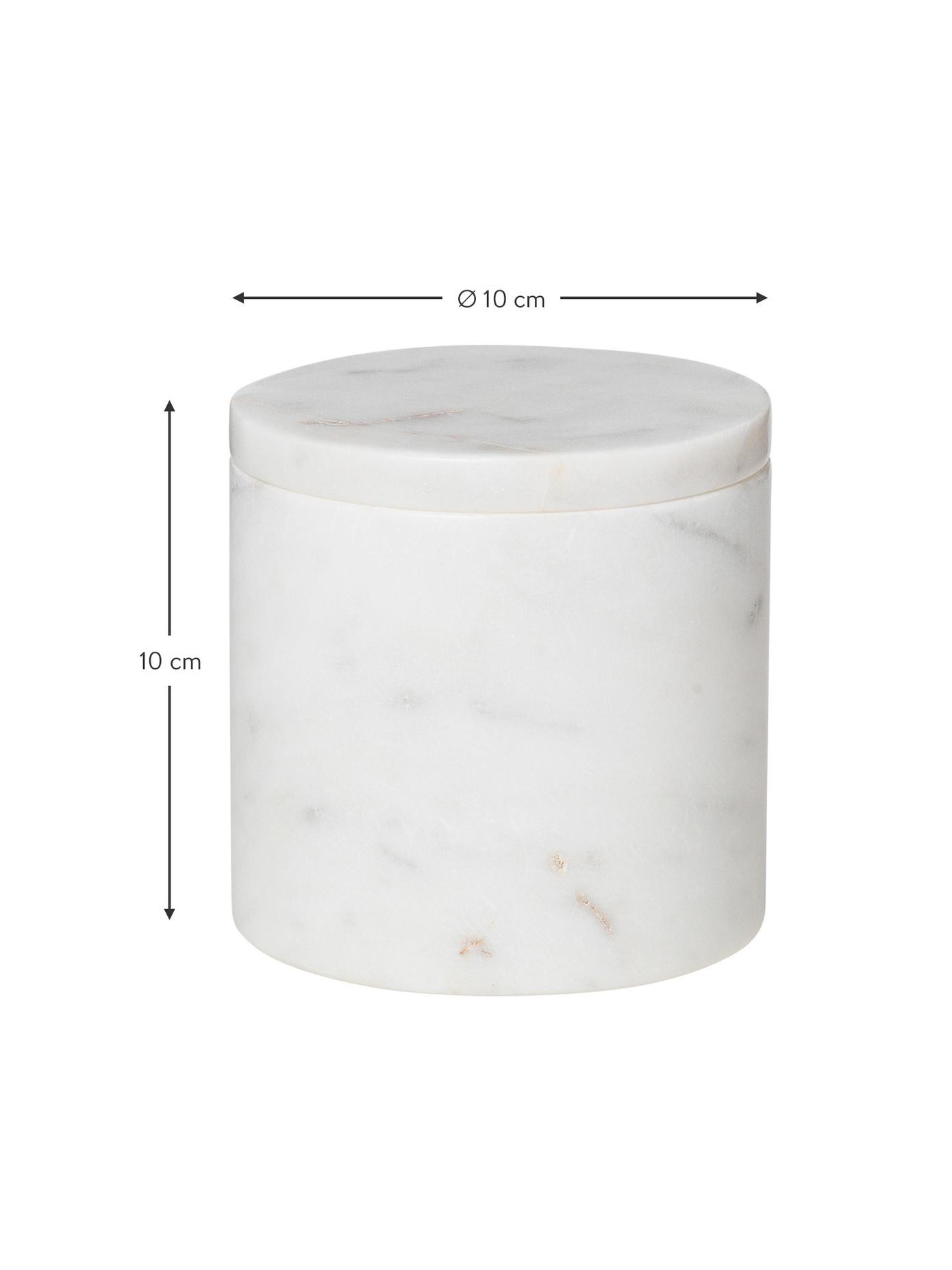 Marmor-Aufbewahrungsdose Osvald in Weiß | WestwingNow EU