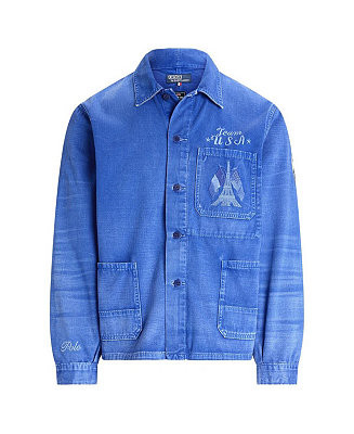 Men's Blue Team USA 2024 Summer Olympics Villagewear Workwear Full-Zip Jacket | Macy's Canada