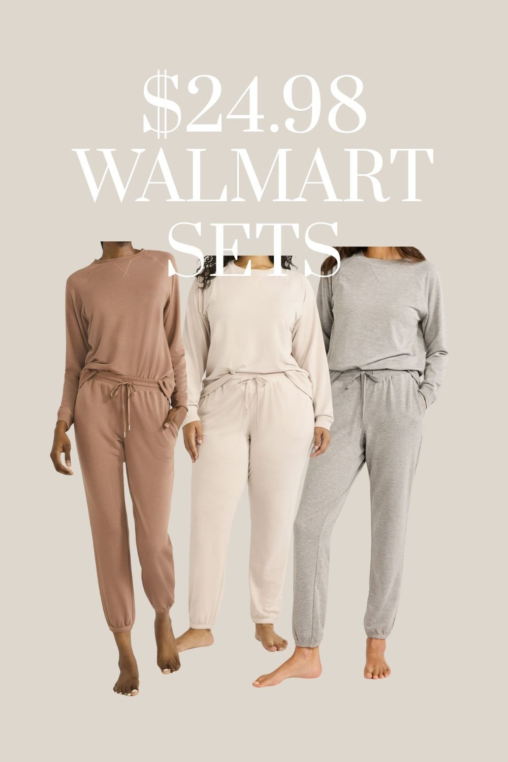 Love these soft, cozy sets from walmart. 

#LTKStyleTip #LTKMidsize #LTKFindsUnder50