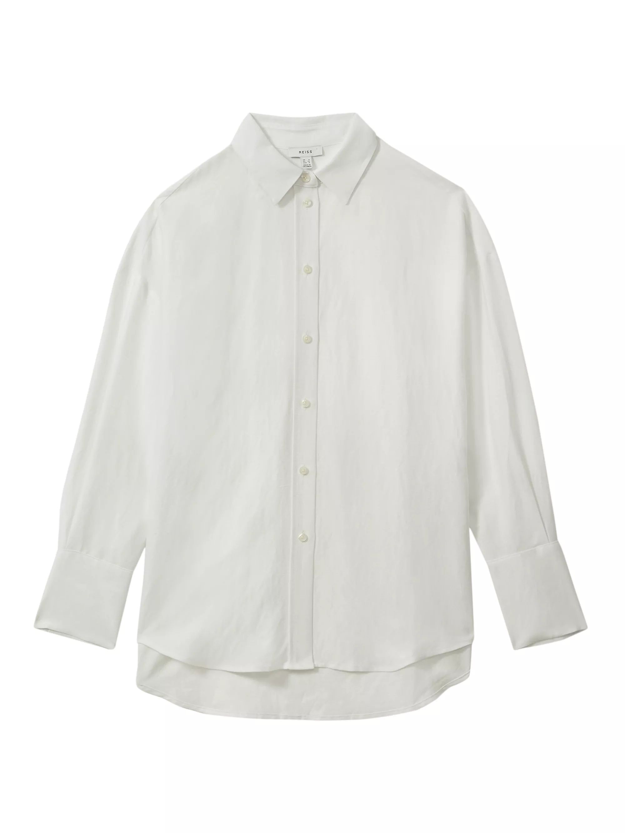 Sian Linen-Blend Shirt | Saks Fifth Avenue