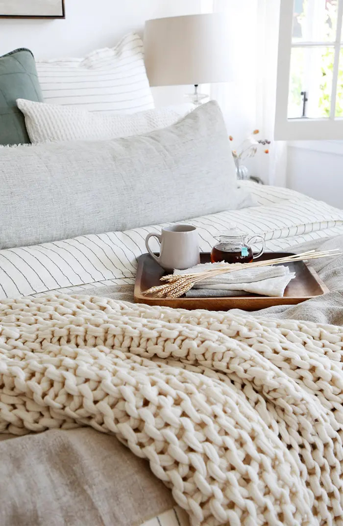 Pom Pom at Home Finn Chunky Knit Throw Blanket | Nordstrom | Nordstrom
