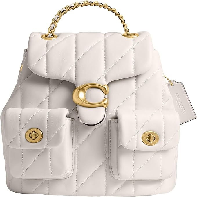 Coach Women's Tabby Backpack, Chalk, Large | Amazon (US)