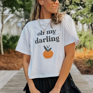 Oh My Darling Relaxed Boxy Crop | Mountain Moverz