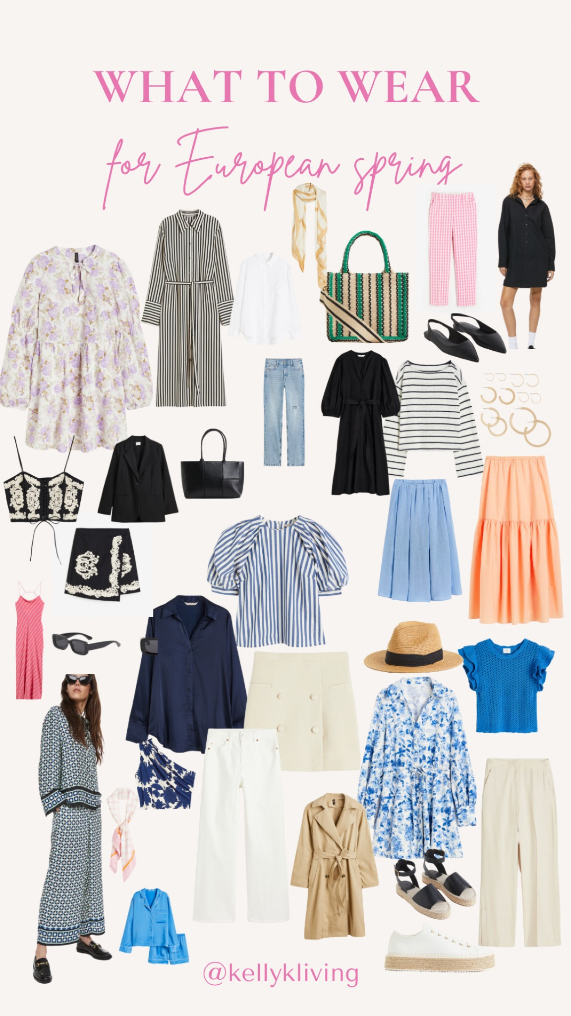 PART 2 of 2 inspo boards! Heading on a trip to Europe this spring? I was recently requested to create a style inspo board for a trip to France and Italy in the spring. I’m seeing lots of pastels, embroidery, neutral trousers, wide leg pants, leather cross body purses, black sunglasses, satin, blues, floral dresses and French style all around. All of these are H&M finds and some are on sale!

Classic style, Paris, Italy, European style, preppy, capsule wardrobe, H&M sale, H&M haul, satin set, travel outfits, spring trends 


Follow my shop @kellyk on the @shop.LTK app to shop this post and get my exclusive app-only content!


#LTKtravel #LTKstyletip #LTKunder100