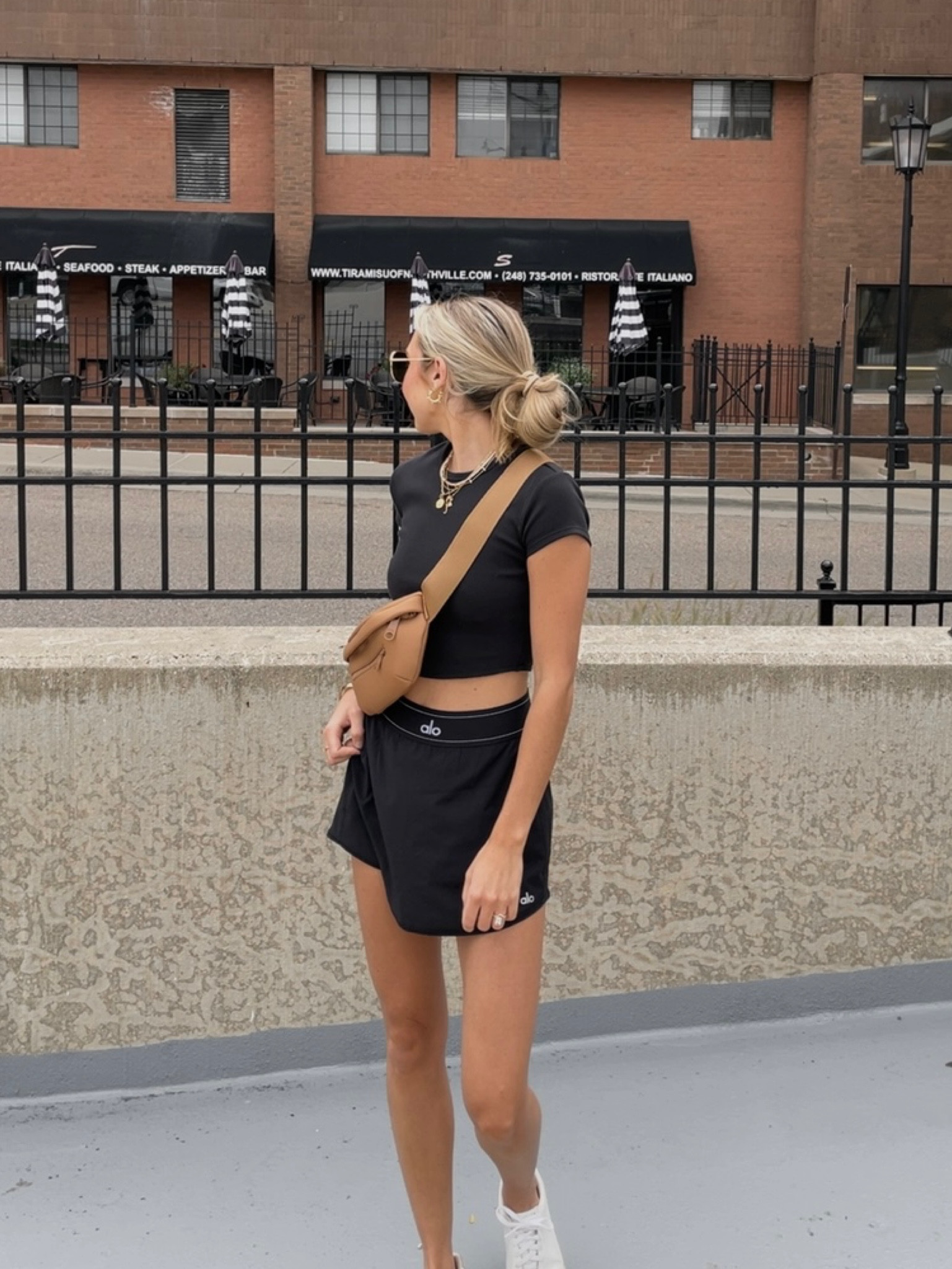 Black skirt set aka matching set is perfect for a day of errands to a round of golf. The comfiest skirt that has soft built in shorts 👌🏼

#LTKstyletip #LTKtravel #LTKfindsunder100