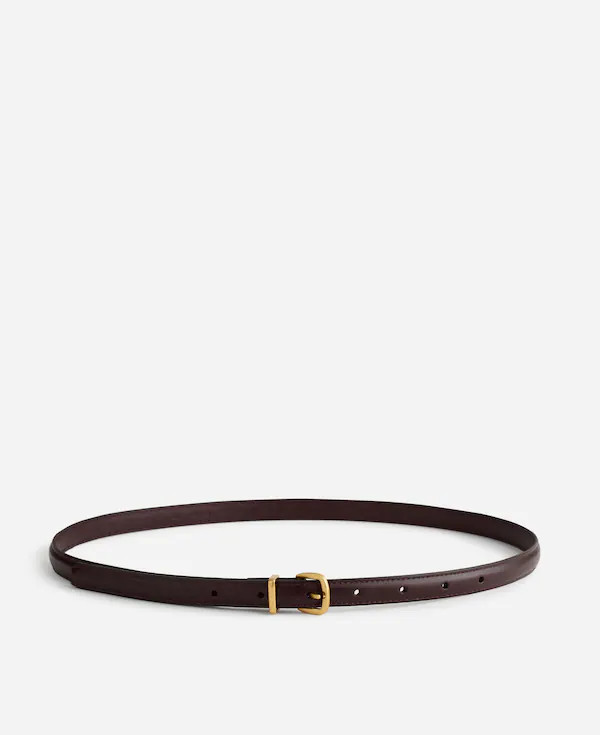 The Essential Skinny Leather Belt | Madewell | Madewell