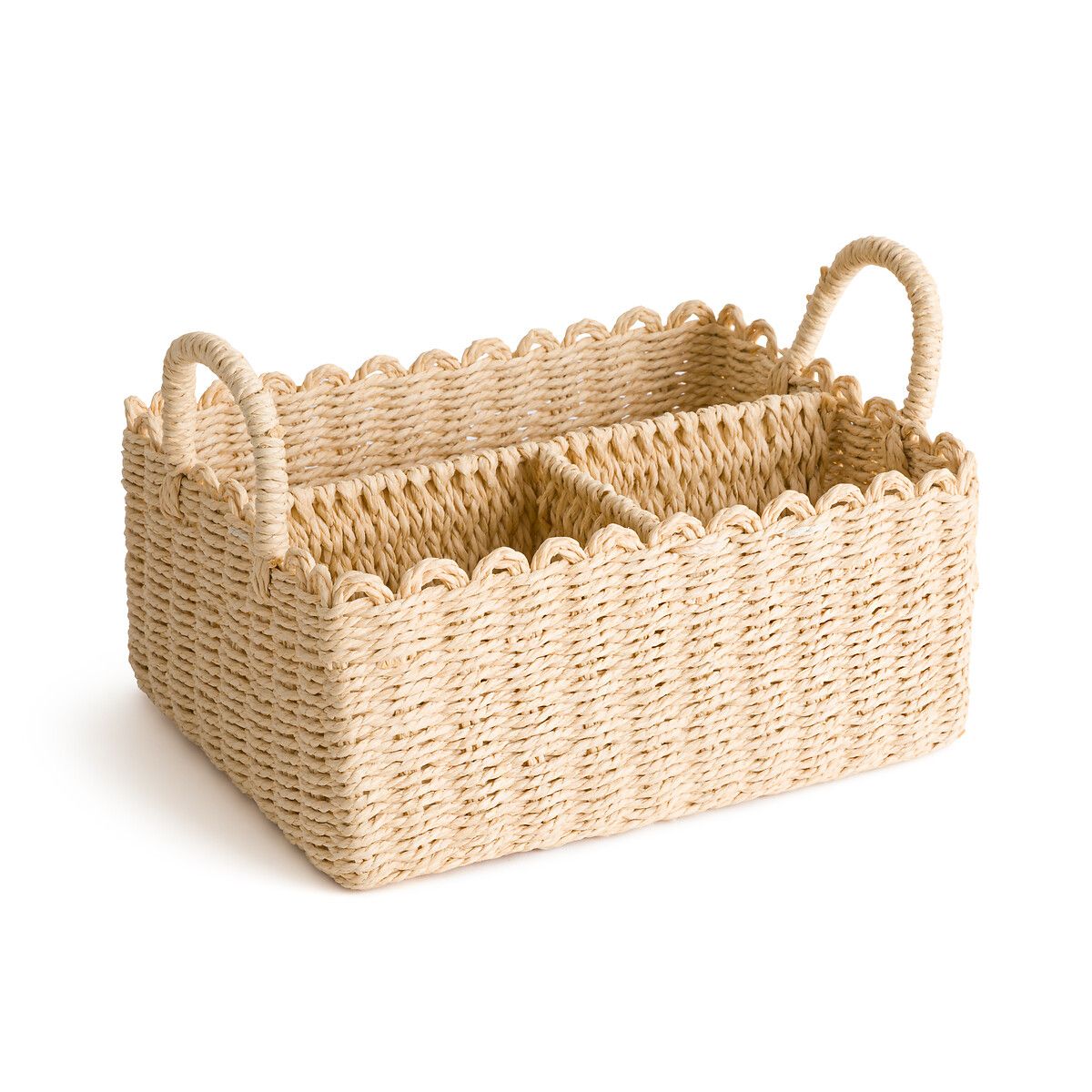 Petalia Woven Paper Storage Basket | La Redoute (UK)
