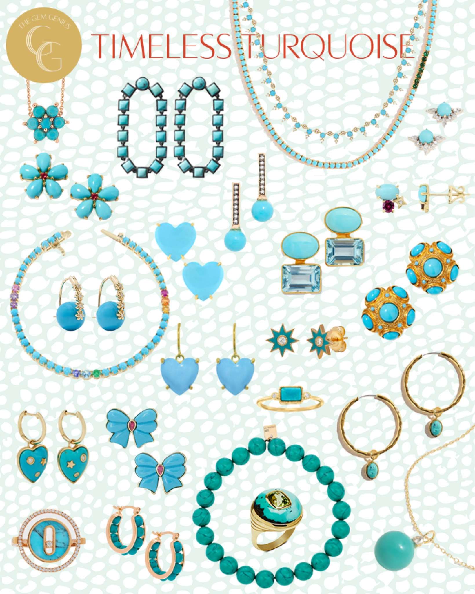 Timeless Turquoise 💙 // Turquoise is the traditional birthstone for the month of December and the gem of the 11th anniversary.

#LTKfamily #LTKSeasonal #LTKstyletip