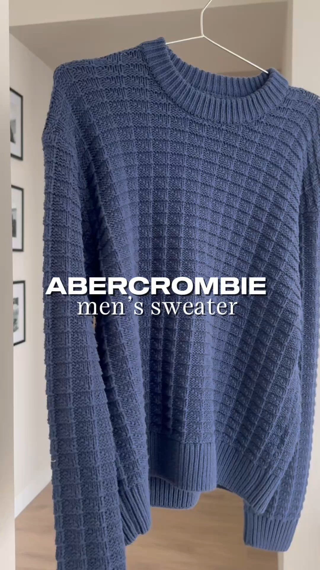 Men’s blue sweater from Abercrombie 

#LTKFindsUnder100 #LTKWorkwear #LTKMens