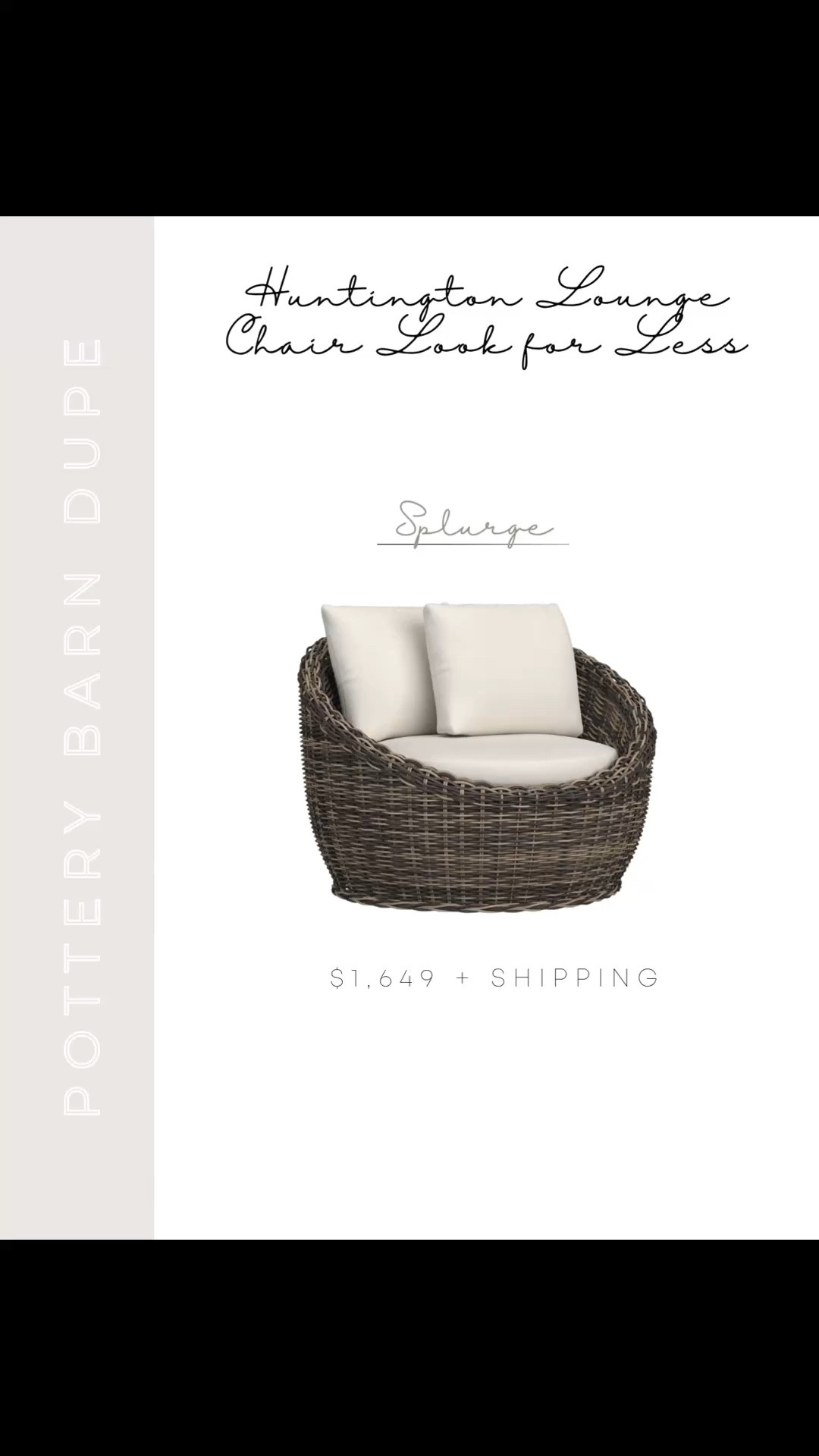 If you love the look of the Pottery Barn Huntington Wicker Swivel Outdoor Lounge Chair but not the price tag, these are the best look-for-less options I’ve found. Same gorgeous gray wicker and crisp white cushions, just way more budget friendly 🤍 Linking my favorites here so you can easily compare.

#LTKSeasonal #LTKHome #LTKSaleAlert