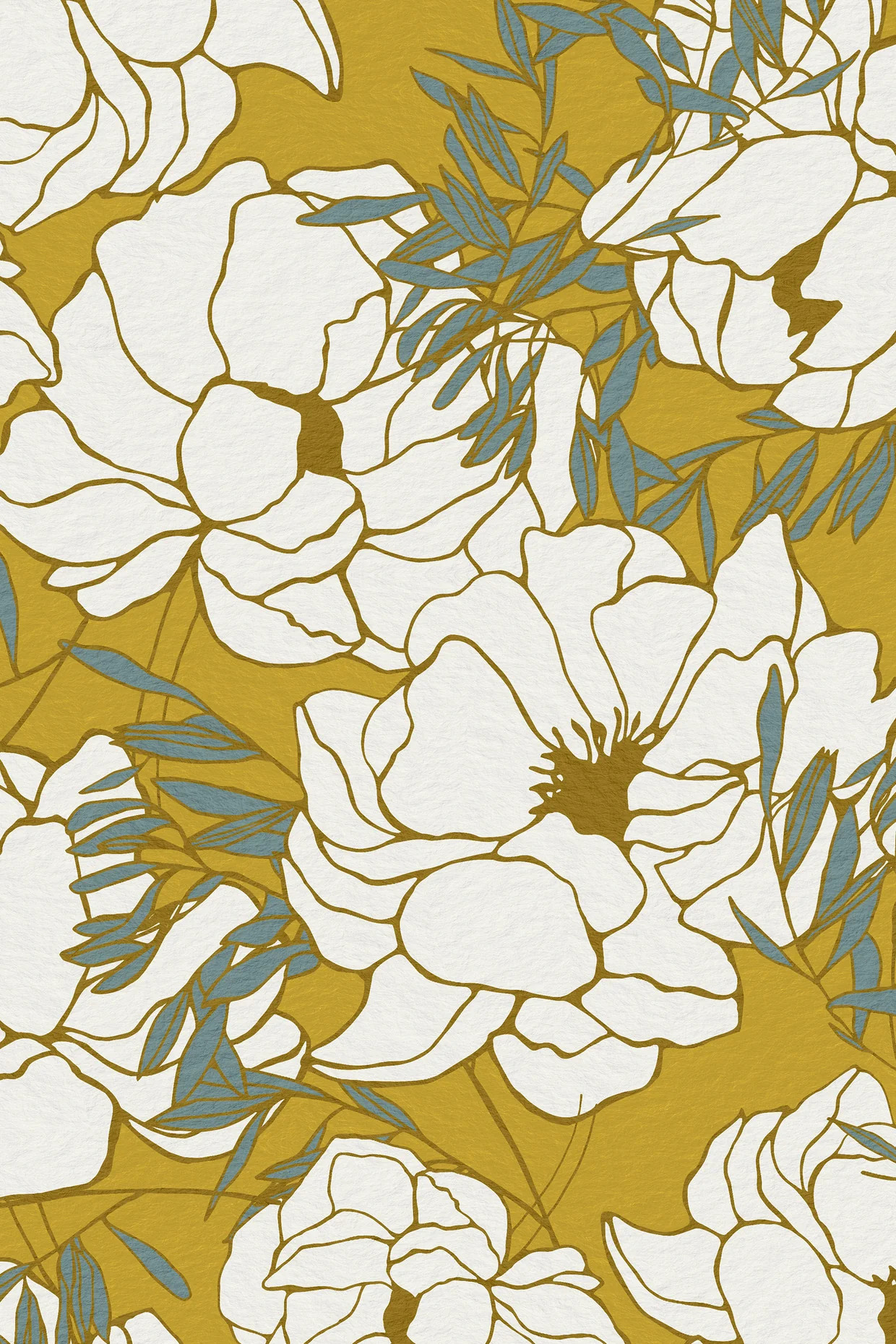 Olivia Mustard | Artist Series Paste the Wall Wallpaper by Artscape | Made in Sweden | Artscape