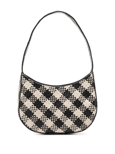 St. Agni Interwoven Checked Shoulder Bag - Farfetch | Farfetch Global
