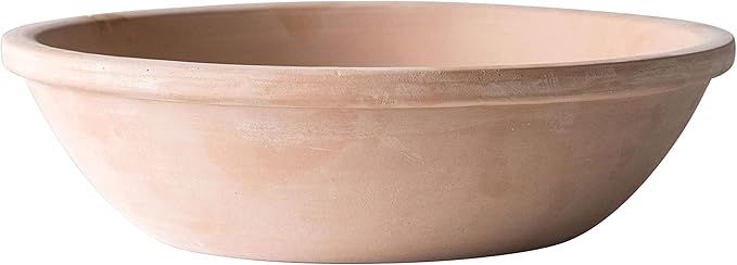 Creative Co-Op Unglazed Terracotta Serving Bowl, Small, Natural | Amazon (US)