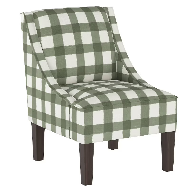Hudson Accent Chair Buffalo Square Sage - Threshold™ | Target