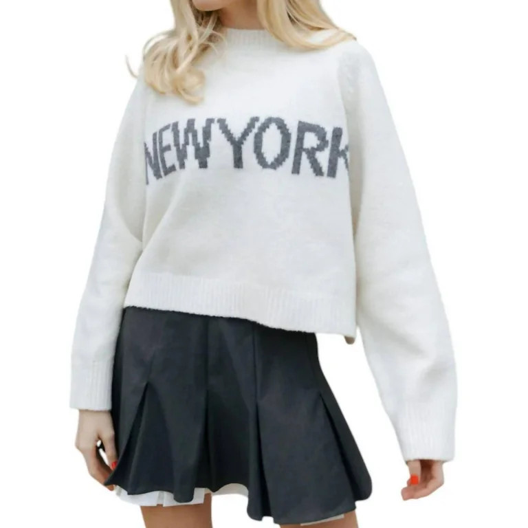 MIOU MUSE New York Sweater | Walmart (US)