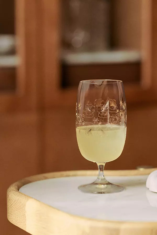 Flora Goblets, Set of 4 | Anthropologie (US)