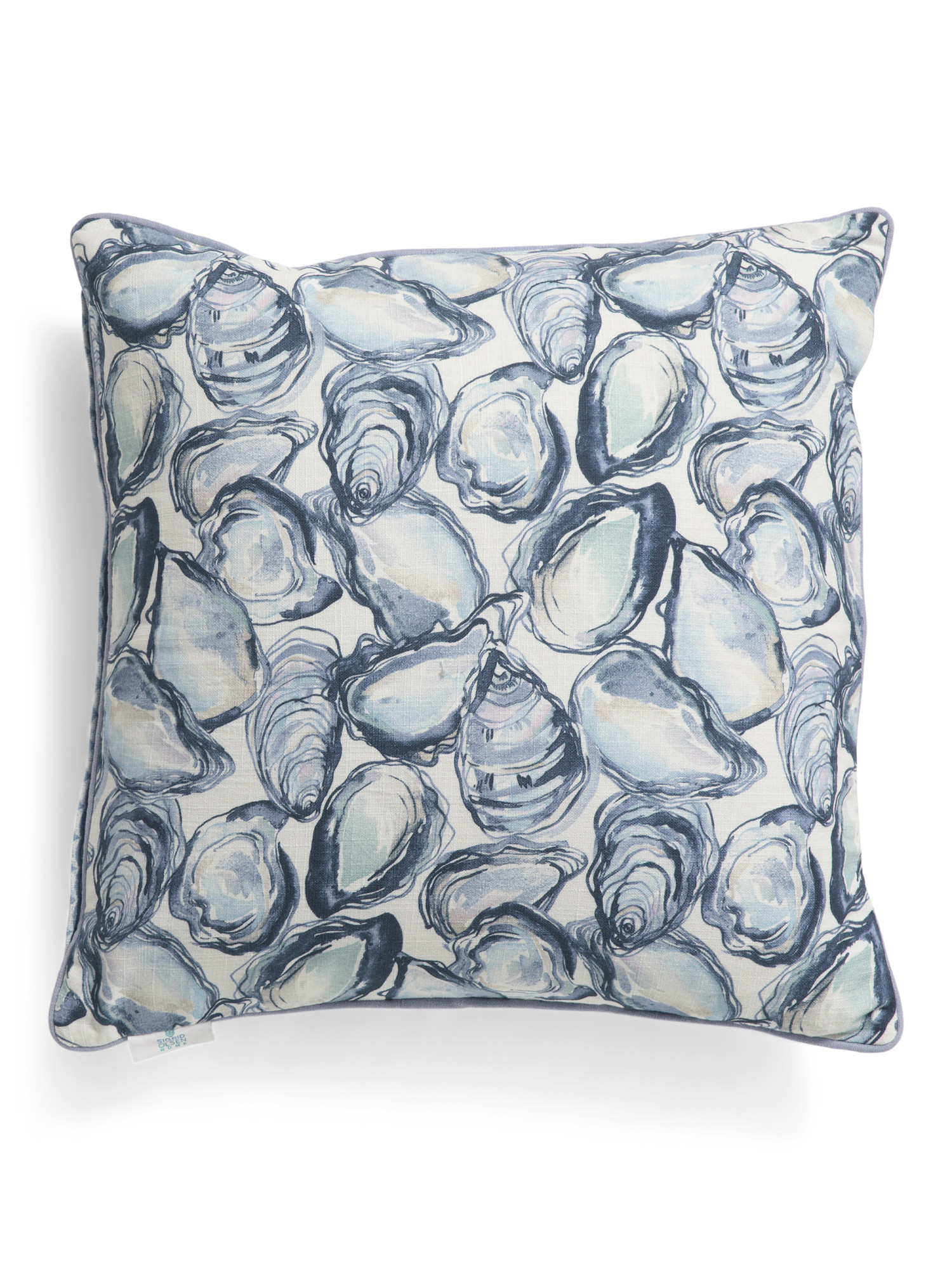 18x18 Seaside Oysters Square Pillow | TJ Maxx