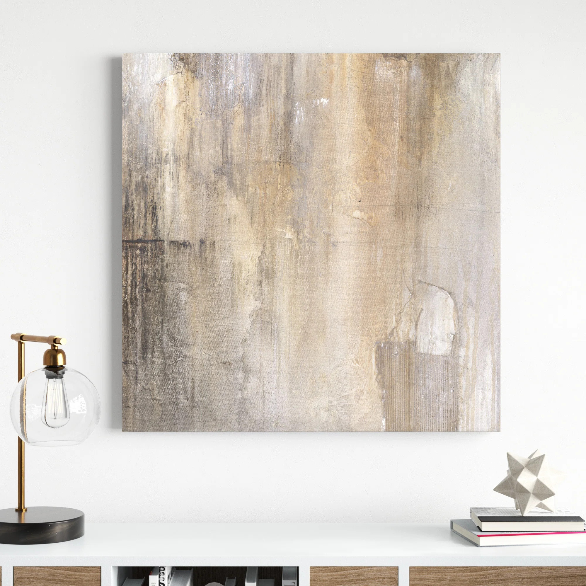 Wade Logan® Neutral Abstract II & Reviews | Wayfair | Wayfair North America