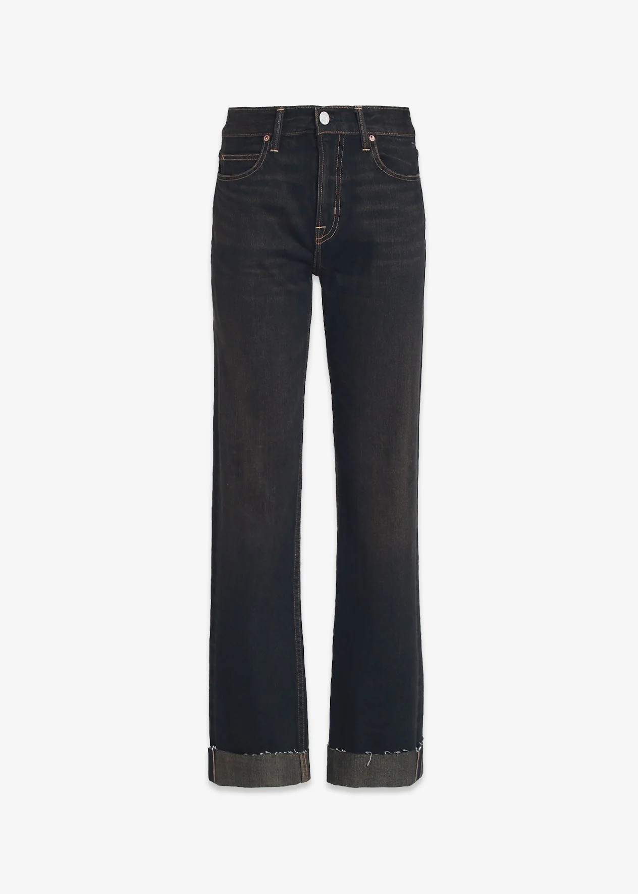 Noend Women's Straight Selvedge Jeans In Baren Ridge | NOEND Denim